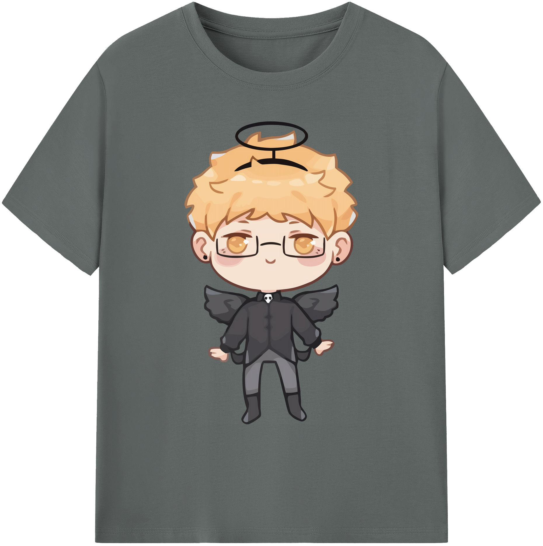 （画像用） ハイキュー!! Haikyu!! 綿100％ メンズ半袖Tシャツ｜肌触りやわらか＆通気性